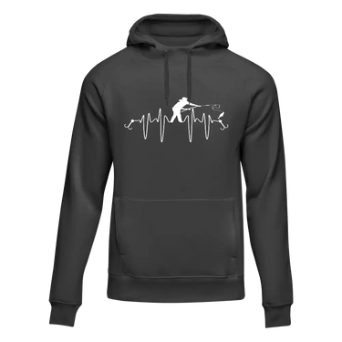 Fishing Heart Beat Unisex Hoodie